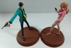 ルパン三世 & 不二子 フィギュア 全２種セット プライズ品 峰不二子