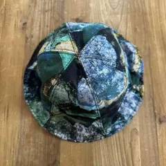 カラフル抽象模様 バケットハット