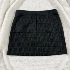 FENDI FFロゴ ミニスカート ブラックのサムネイル