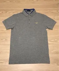 FRED PERRY ポロシャツ 半袖 グレー - メルカリ