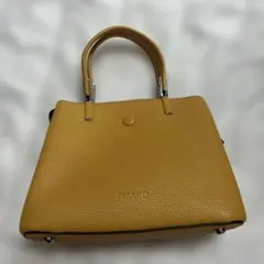 【新品】フィラノ マスタード ハンドバッグ ショルダーバッグ