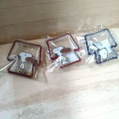 スヌーピー アクリルキーホルダー 3個セット