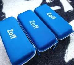 Zoff メガネケース 青　めがねケース　3個セット