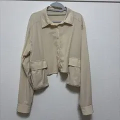 KBF ショート丈 シャツ