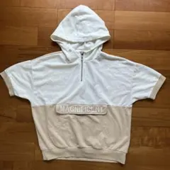 Pink Latte 半袖パーカー M(150cm)