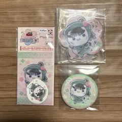 忍たま乱太郎　フリューくじ　アクリルスタンド　缶バッジ　ステッカー　中在家長次