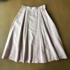 キャシャレル　フレアスカート 桜ピンクのサムネイル