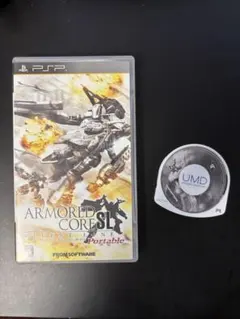PSP アーマード・コア サイレントライン ポータブル パッケージ 説明書付