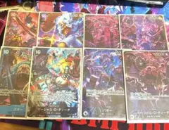 2nd anniversary set 8枚セット　ワンピース カード　ニカ