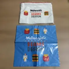 【新品】McDonald's BEAMS DESIGN ポーチ&クリーナー