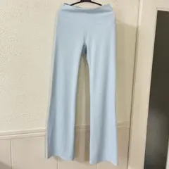 ユニクロ エアリズム ソフトリブフレアレギンス Mサイズ ヨガウェア ヨガパンツ