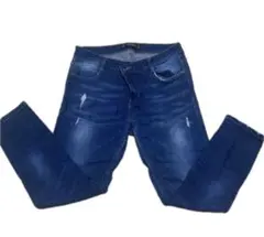 ZARA TRAFALUC ダメージデニムパンツ