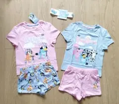 Primark Bluey キッズ パジャマ 2セット 3-4Y