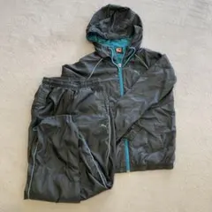 Puma フード付きセットアップ ダークグレー