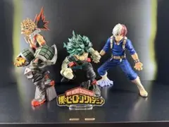 僕のヒーローアカデミアSMSP 緑谷出久 爆豪勝己 轟焦凍 A賞フィギュア 3体