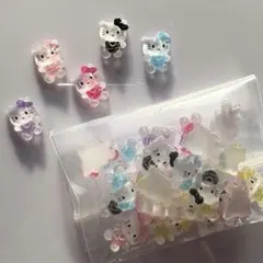 キティちゃんネイルパーツ20個