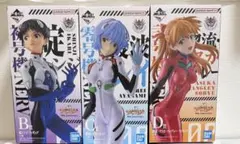 一番くじ　30th aniversary エヴァンゲリオン 3体セット