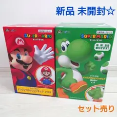 スーパーマリオ ビッグアクションフィギュア 【マリオ＆ヨッシー】セット