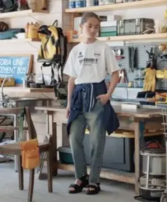 グローバルワーク　サマラクシェフデニム　140 新品　パンツ　ジーンズ　ズボン