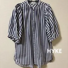 【極美品】HYKE ストライプシャツ　サイズ1