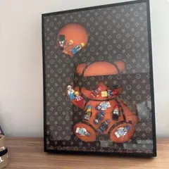 LEGO ベアブリック アートパネル レゴ 額絵 絵画 壁画 モノグラム 