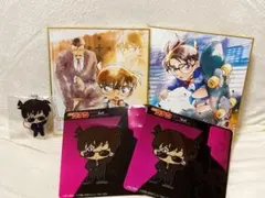 まとめ売り 名探偵コナン 色紙 アクリルキーホルダー 江戸川コナン 毛利小五郎