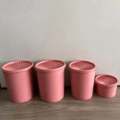 美品 希少 Tupperware タッパーウェア デコレーター セット ピンク