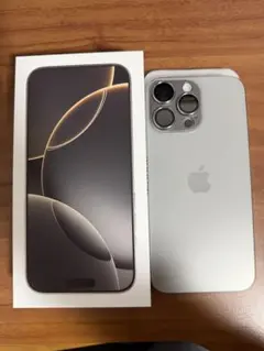 iPhone 16 Pro Max 256GB ナチュラルチタニウム 本体