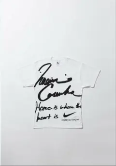 新品！NIKE コムデギャルソン tシャツ 大阪なおみ コラボ S 白 - メルカリ