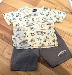 ミッキー セットアップ ディズニー 半袖 ハーフパンツ 海 アウトドア 夏