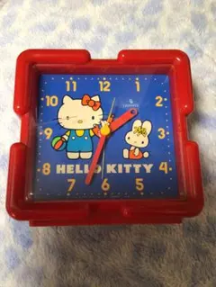 超レア♪ 2007年製・SANRIO・ハローキティ 電波 からくり掛け時計 新品