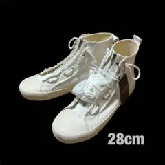 【完売品】 GU UNDERCOVER ハイカット スニーカー 白 28cmのサムネイル