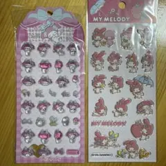 海外正規品　サンリオ　ドロップシール　マイメロ　2枚