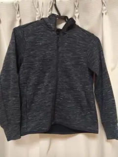 UNIQLO フルジップパーカー 140 ダークグレー