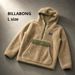 BILLABONG フリースジャケット L オフホワイト - メルカリ