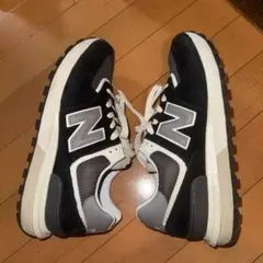 New Balance 574 メンズ ランニング ブラック/グレー
