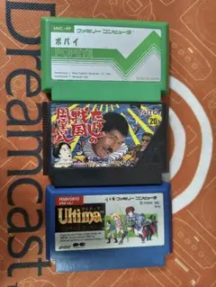 ファミコンソフト3本まとめ売り(バラ売りなし)