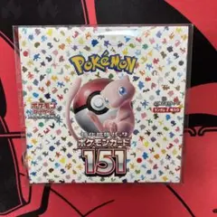 ポケモンカード 151 box 新品未開封 シュリンクあり