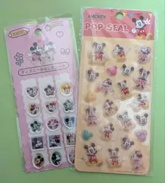 ミッキー・ミニー キャラクター シール セット