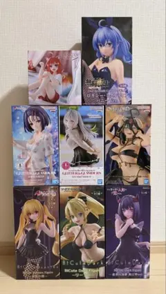 美少女フィギュア プライズ まとめ売り 8点セット
