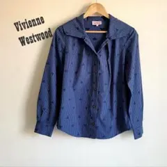 Vivienne Westwood RED LABEL オーブ刺繍ブラ ウス Lのサムネイル