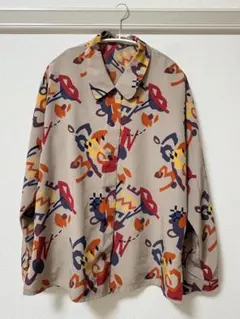 JUST 古着　長袖シャツ