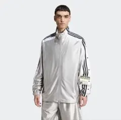 adidas　Adilenium シーズン 2 メガブレイク ジャケット　銀 adidas（アディダス）の「Adilenium シーズン 2 メガブレイク