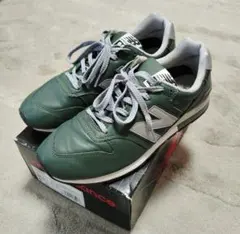 【new balance】CM996 レザースニーカー