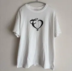 the Virgins ハートロゴTシャツ 白