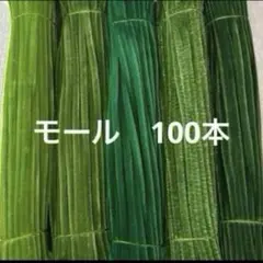 緑系　モール　手芸