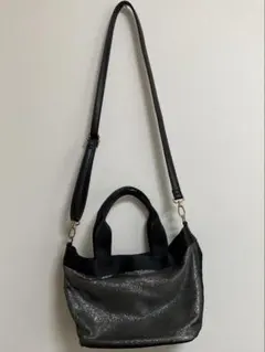 anyFAM ラメ2wayバック トートバッグ、ショルダーバッグ