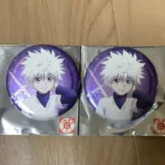 ハンターハンター　グリッター缶バッジ　キルア　ジャンプフェスタ　 2026