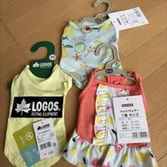 LOGOS 犬用 ボックスロゴタンク 他２枚XSサイズのサムネイル