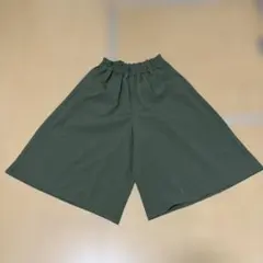 キッズボトムス　ワイドパンツ 120サイズ　長ズボン　ガウチョパンツ